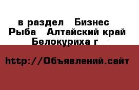  в раздел : Бизнес » Рыба . Алтайский край,Белокуриха г.